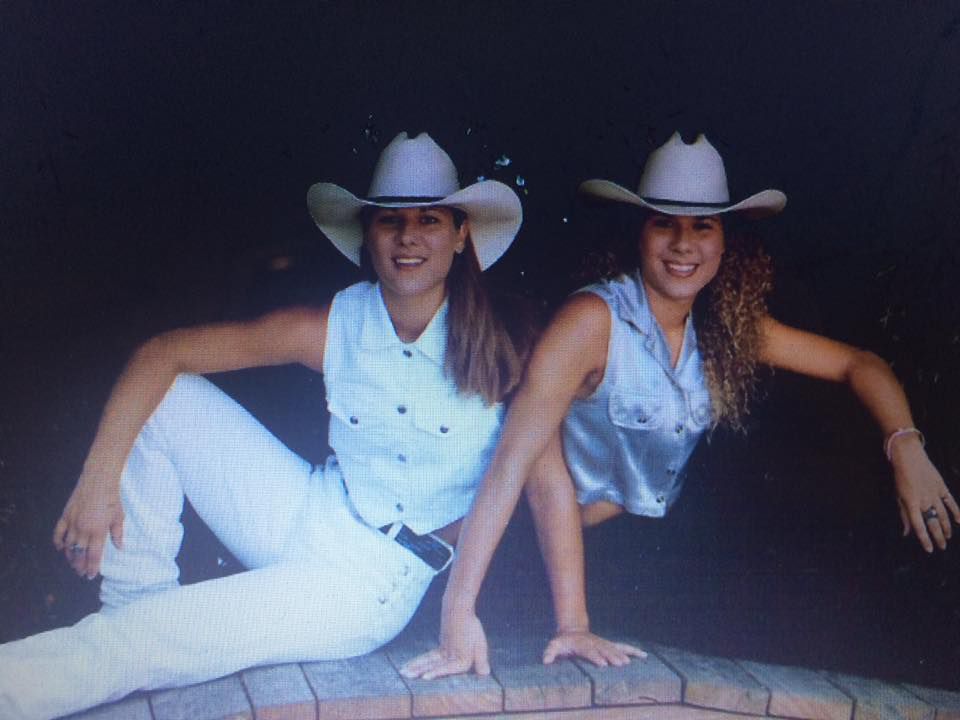 Jamie and Amy senior year of high school